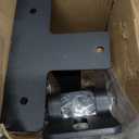 RV Propane Tank Cylinder Rack and Trailers Secure Exchange Propane Cylinder Mount for Campers, Trailers & Outdoor Use (Fits Standard 20-30lb Tanks) (Black with Bottom Bracket)