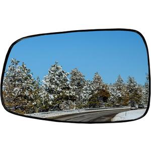 Mirror Glass Compatible with 2013-2018 Nissan Altima Sedan with Backing Plate Driver Left Side