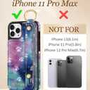 Petitian for iPhone 11 Pro Max Wallet Case - Women Girls Cute Girly Aesthetic Unique Design Leather Credit Card Holder Cardholder Stand Wristband for iPhone 11 Pro Max, Cat Paw