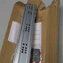 24 Inch Soft Close Undermount Drawer Slides, Full Extension, 80 Lbs Heavy Duty, Concealed Rails with Rear Mount Brackets for 5/8" Side Thickness, Face Frame or Frameless Application (1 Pair)