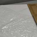White Gold Abstract Hand Painted Wall Art Canvas for Living Room 24x48 Inch