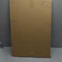 upsimples 20x30 Poster Frame, Display Pictures 16x24 with Mat or 20x30 Without Mat, Wall Hanging Picture Frame, Gold, 1 Pack