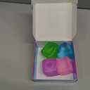 4 Pack Stress Cube, Slow Rising Ice Cube Stress Balls for Adults Kids, Sensory Fidget Toy for Anxiety Relief, Square Shape Squishy Balls for Classroom Prizes, Cube Squishy for Party Favors