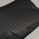 Gel Seat Cushion, Cooling Thick Big Breathable Honeycomb Design Absorbs Pressure Points Seat Cushion with Non-Slip Cover for Office Chair Home Cars Wheelchair (Black)