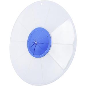 ‌Silicone Splatter Cover for Mixing Bowls, Transparent Splatter Screen Cooking Guard Kitchen Tool for Eggs, Batter(29.8cm Diameter)