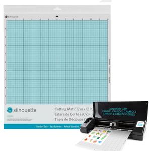 Silhouette Cameo Replacement Cutting Mat
Standard Tack Adhesive Holds Cardstock & General Craft Materials Securely for Accurate Cutting and Alignment