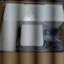 Unicozin Modern Bathroom Light Fixtures, 4 Light Vanity Lights Over Mirror, Black Wall Lamp with Clear Glass for Living Room Cabinet Bedroom Porch