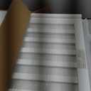 PAWLAND Wooden Freestanding Foldable Pet Gate for Dogs, 24 inch 4 Panels Step Over Fence, Dog Gate for The House, Doorway, Stairs, Extra Wide (White, 24" Height-4 Panels)