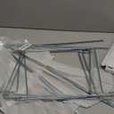 Officemate Hanging File Frame, Letter Size, Adjustable 14 to 18-Inches, 2 Count (Pack of 1),Silver, 91990