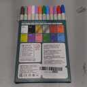 ARTISTRO 12 Acrylic Paint Markers Medium Tip- Easy for All Ages & Levels Acrylic Paint Pens for Fabric, Rocks, Paper, Wood, Canvas, Glass, DIY
