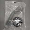 Shower Arm with Flange, 6 Inch Wall Mount Shower-Pip-Arm for Fixed Shower Head & Handheld Showerhead, Stainless Steel(COLOR:Black)