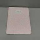 Supveco Case for iPad 9th/8th/7th Generation 10.2 inch (2021/2020/2019 Model) with Pencil Holder, Premium Folio Stand Case with Auto Wake/Sleep,Soft TPU Back Shell Cover for iPad 10.2 Inch-Pink