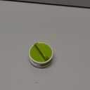 Joseph Joseph Can-Do Compact Can Opener Easy Twist Release Portable Space-Saving Manual Stainless Steel, Green