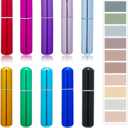 Smtheasy Perfume Travel Refillable Atomizer, Mini Perfume Atomizer Refillables, Scent Pump Case, Small Perfume Spray (10Pcs, 5ml)