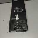 Alsonerbay Floating Shelves Wall Shelves for Bedroom, Bathroom Shelves Wall Mounted with Towel Bar, Kitchen Rustic Wood Shelf with Hooks for Hanging Cooking Utensils or Mugs (Black)