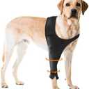 Pawfun Dog Recovery Sleeve for Front Leg, Breathable Dog Leg Sleeve Stops Licking Wound Protection Fits Small Medium Large Dogs Right Front Leg, XS