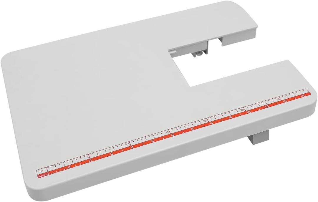 Sewing Machine Extension Table Fit for Singer 4411 4423 4432 4452 5511 5523 Heavy Duty Sewing Machines, Grey Collapsible