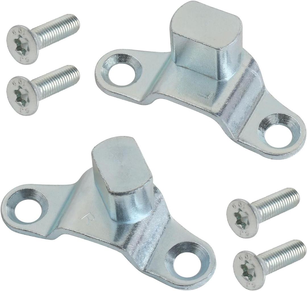 Tailgate Hinge Kit 15192282 15206081 for Tail Gate Compatible with 2007-2025 Chevrolet Chevy Silverado/GMC Sierra 1500 2500 3500, 2015-2025 Colorado Canyon Tailgate Parts