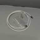 G-PLUG 10FT RG6 Coaxial Cable Connectors Set - High-Speed Internet, Broadband and Digital TV Aerial, Satellite Sky Cable Extension- Weather-Sealed Double Rubber O-Ring and Compression Connectors White