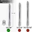 Grill Replacement Parts for Char-Broil Advantage 3 Burner 463343015, 463340315, 463335115, 463435115, 463436815, 463370015, 463234815. Heat Plates, Carryover Tubes for Charbroil Advantage Grill Parts.