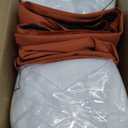 AAAAAcessories Outdoor Seat Cushions for Chairs, Waterproof, Fade-Resistant, 20" x 18" x 3", Patio Furniture Replacement Cushions, Set of 2, Rust