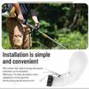 A350000780 Fuel / Gas Tank Assy Compatible with E-cho GT-225 PAS-225 SRM-225 PPF-225 PE-225 SHC-225 String Trimmers - White