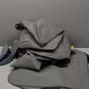 NS YOLO Full Coverage Leather Car Seat Covers Full Set,Waterproof Seat Covers for Cars,SUVs Pickup Truck, Car Seat Cushion,Car Seat Protector,Grey Seat Cover with 5 Seats