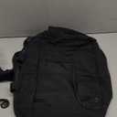 For Spirit Airlines Personal Item Bag 18x14x8 Puffer Travel Duffel Bag with Shoe Compartment Underseat Carry on Luggage Fit 15.6-Inch Laptop Gym Bag for Women Men (Black)