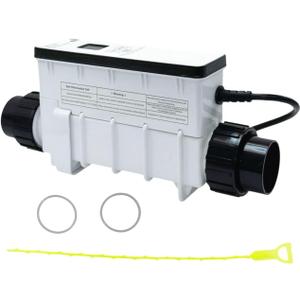 Upgraded IC40 Salt Cell Chlorine Generator, 40000 Gallon Pool Salt Chlorinator Fit for Pentair IntelliChlor IC40, Replacement Part #520555 / EC-520555