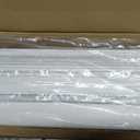 DEZ FURNISHINGS Cordless 2" Faux Wood Blind, 37" W x 60" H, White