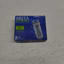 Brita Stream Pitcher Water Filter for Pitchers and Dispensers, BPA-Free, Replaces 1,800 Plastic Water Bottles a Year, Lasts Two Months or 40 Gallons, Includes 3 Filters