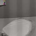 CHURCH Toilet Seat, Easy Clean Hinges Release for Deep Cleans, Durable Enameled Wood Seat, Elongated, White