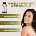 2 x "STAY STOKED" Wart Remover, Maximum Strength Wart Remover Freeze Off - Heavy-Duty Treatment for Stubborn Plantar Warts, Corns & Common Warts, Fast Results in 1-2 Weeks-H5516