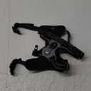 PoyPet No Pull Dog Harness, No Choke Front Lead Dog Reflective Harness, Adjustable Soft Padded Pet Vest with Easy Control Handle for Small to Large Dogs(Grey,Small)