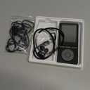 64GB MP3 Player with Bluetooth 5.3, Music Player with HiFi Sound for Sports Runners, 2.4" Screen MP3 Player Built in HD Speaker Voice Recorder FM Radio E-Book, Expanded Up to 128GB, Earphone Included (Black)