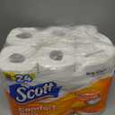 Scott ComfortPlus Toilet Paper, 12 Triple Rolls, 231 Sheets per Roll, Septic-Safe, 1-Ply Toilet Tissue