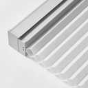 Keego Top Down Bottom Up (TDBU) Cordless Cellular Shades Honeycomb Shades Cordless Room Darkening Honeycom for Window 9/16" Single Cell(Gray Sheen-Light Filtering,Custom Size) (20"W x 72"H)