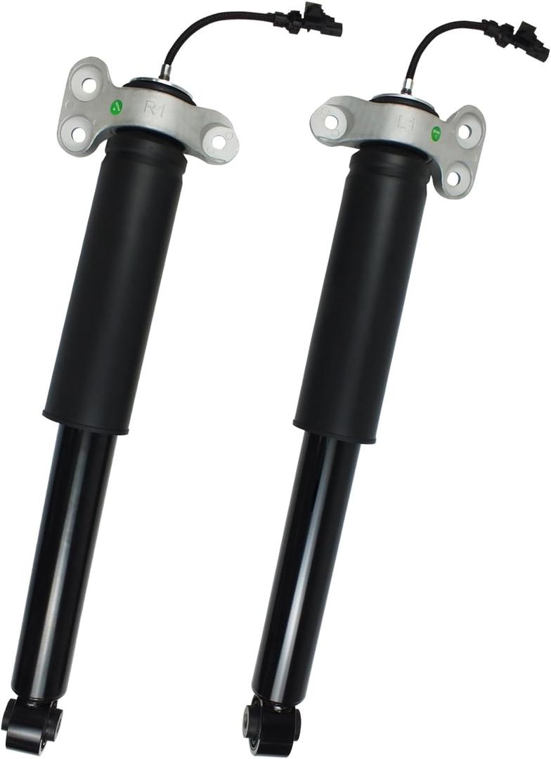 Pair Rear Shock Absorbers Compatible with 2014-2019 Cadillac CTS/ATS w Magnetic Ride Control, OE# 84230453 22931831 23146371 84230454 with Upper Mount