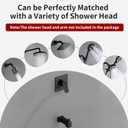 Shower Valve Trim Kit with Tub Spout Wall-Mounted Tub Shower Rough-In Mixer Valve Tub and Shower Trim Kit Bathroom Trim Kit Matte Black