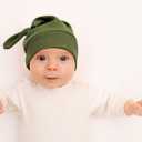 Jastore 8 PCS Baby Newborn Hats Set Knot Beanie Hats Soft for Infant Baby Girls Boys Caps 0-6 Months