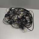 XMCOSY+ Smart Outdoor String Lights, 75Ft G40 Globe Patio Lights with 34 Dimmable LED Bulbs, WiFi & APP Control, Work with Alexa, Extendable Waterproof LED String Lights for Outside, Porch, Backyard