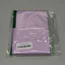 CirclesHome Wedge Pillow Cover 100% Cotton, Zippered Wedge Pillow Case Protector, Soft, Hypoallergenic & Breathable -Lavender, (24Wx25Lx12)