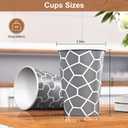 Coffee Cups 12 oz Paper Cups 240 Pack, Disposable Coffee Cups 12 oz Hot Cup, Disposable Cups Paper Insulated Cup for Cold Hot Drinks | for Cold Hot Drinks, Water, Tea, Juice
