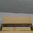 Double Curtain Rod 84 to 120 Inch, Black Long Dual Curtain Rods with Decorative Aluminium Twisted Cage Finial, 1 Inch Adjustable Heavy Duty Telescopic Spliced Window Treatment Rods, All Metal