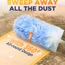 Heavy Duty Duster Refills for Swiffer Duster, 20 Count Duster Refills with 1 Handle, Multisurface 360 Dusters with 4X Microfibers, Unscented Disposable Dusters for Cleaning