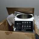 WantJoin Fructose Dispenser - 8L Automatic Syrup Dispenser Machine with Drip Tray and Measuring Cup Mixing Stick for Commercial Bubble Tea, Coffee, Juice Shops, Stainless Steel, White