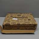 Large Bread Box for Kitchen Countertop, Black Bread Storage Container for Homemade Bread, Double Layer Farmhouse Breadbox Organizer for Kitchen Counter Cabinet, Pantry, Cupboard (Black)