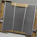 SCITOO Air Conditioning Condenser compatible with Ford for Mercury | 1997 1998 1999 2000 2001 2002 2003 for Ford Explorer|2000-2011 for Ford Ranger|Replace#4821|Automotive Replacement Condenser
