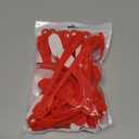 24 PCS Christmas Garland Hangers for Mantle, Fireplace Stocking and Garland Hanger, Stretchable and Reusable Silicone Adhesive Tape, Suitable for Christmas Door Frame, Staircase Decoration (24) Red