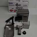 Sinyder Electric Meat Grinder,3000W Max Heavy Duty Stainless Steel Meat Mincer with 2 Blades,3 Grinding Plates,Sausage Stuffer Tubes & Kubbe Kit for Home & Kitchen Using